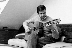 Papà e la sua inseparabile chitarra