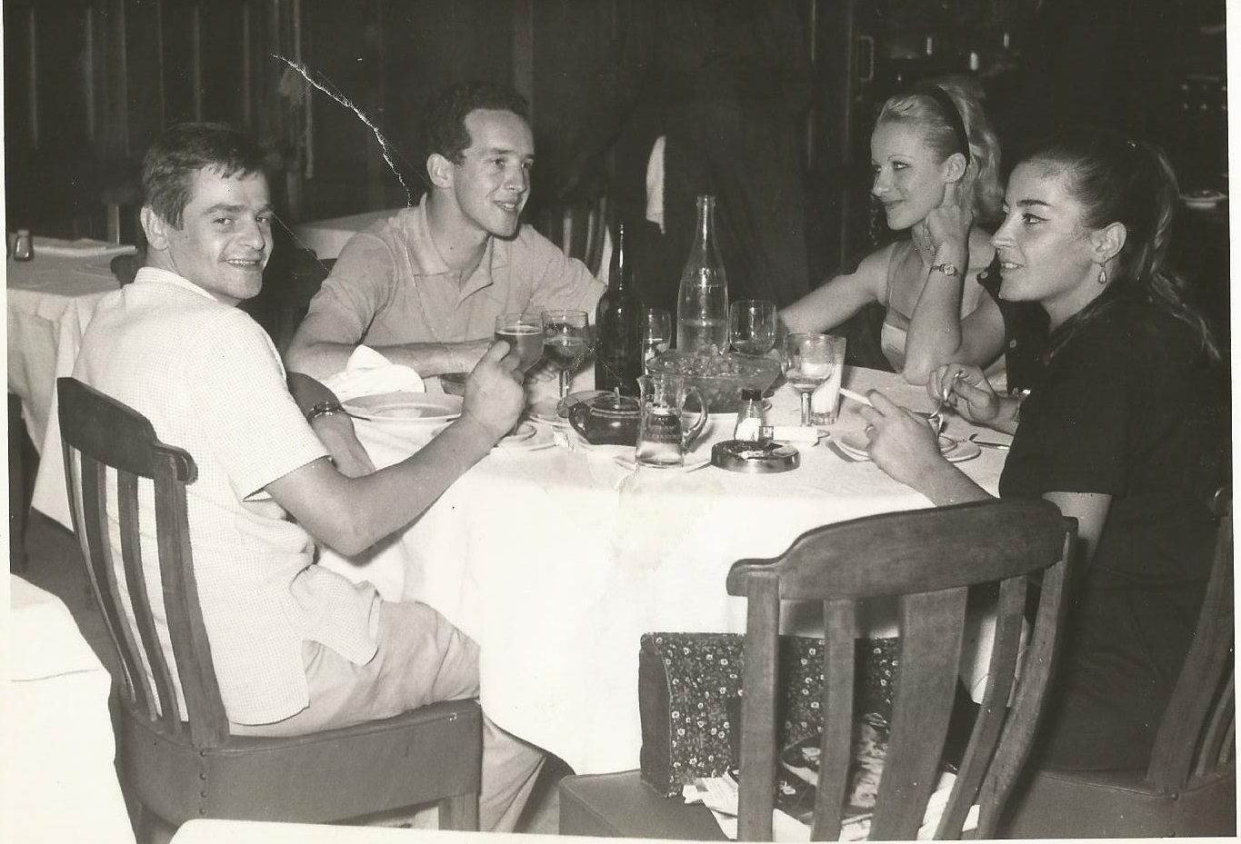 Egitto settembre 1964. Con il cugino Roberto e sua moglie Liett