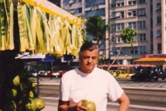 Papà in vacanza in Brasile